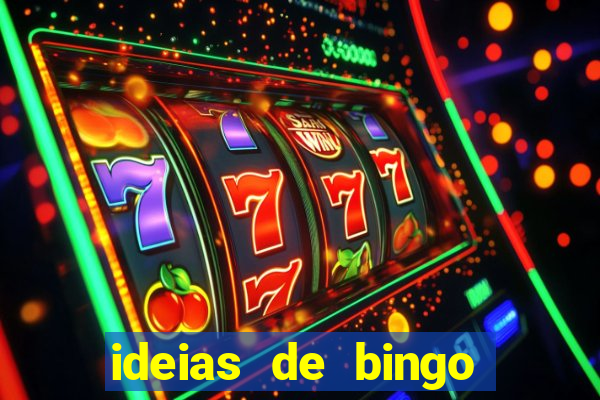 ideias de bingo para o natal